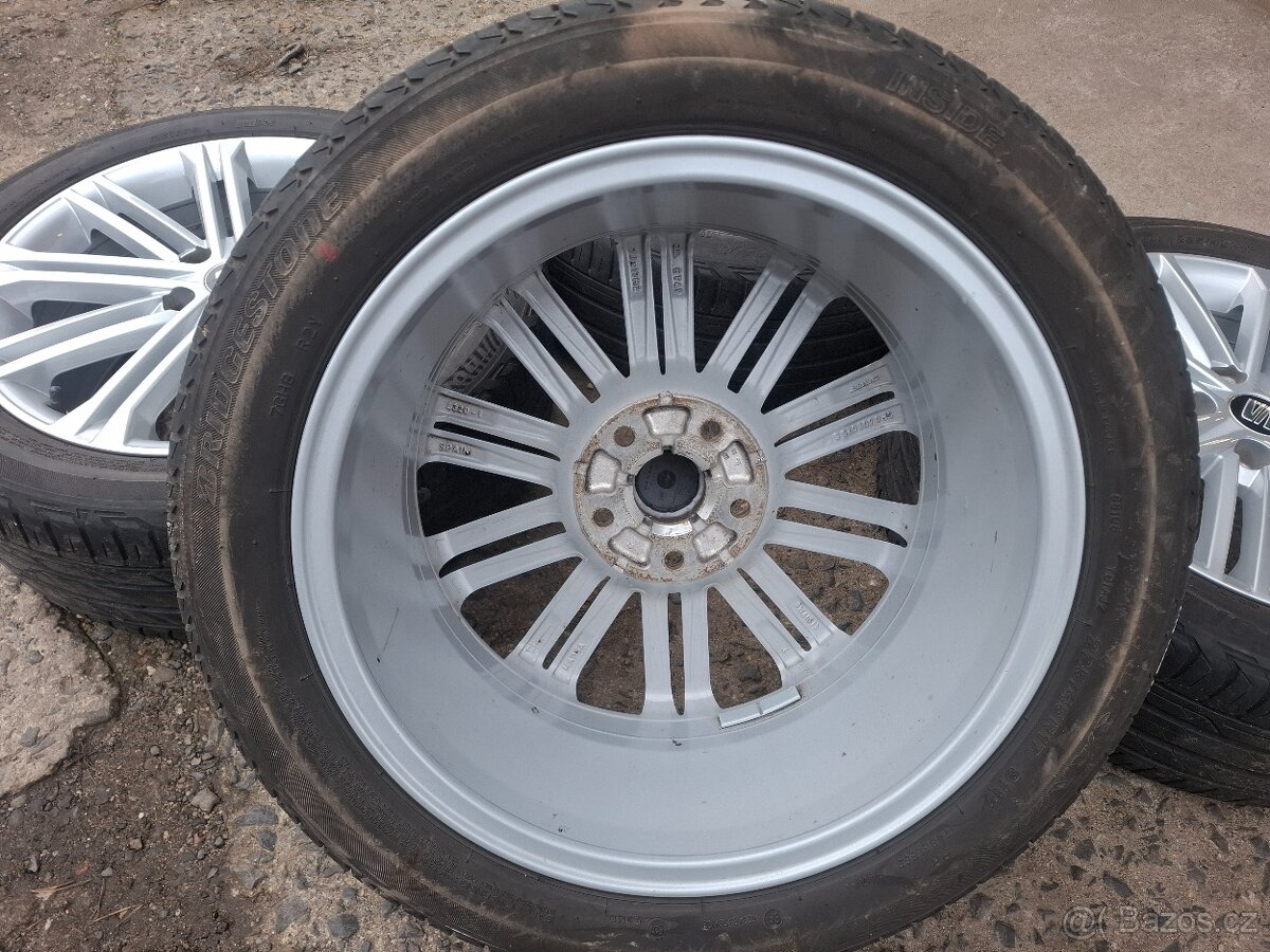 Alu kola 17" Seat Leon rozteč 5x112 s pneu 225/45R17 - 7