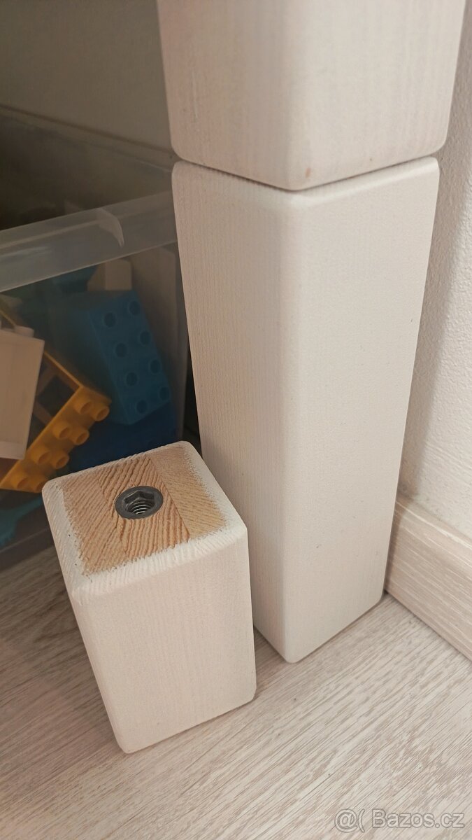 Dětská postel Benlemi 160x80cm + bočnice + matrace - 7