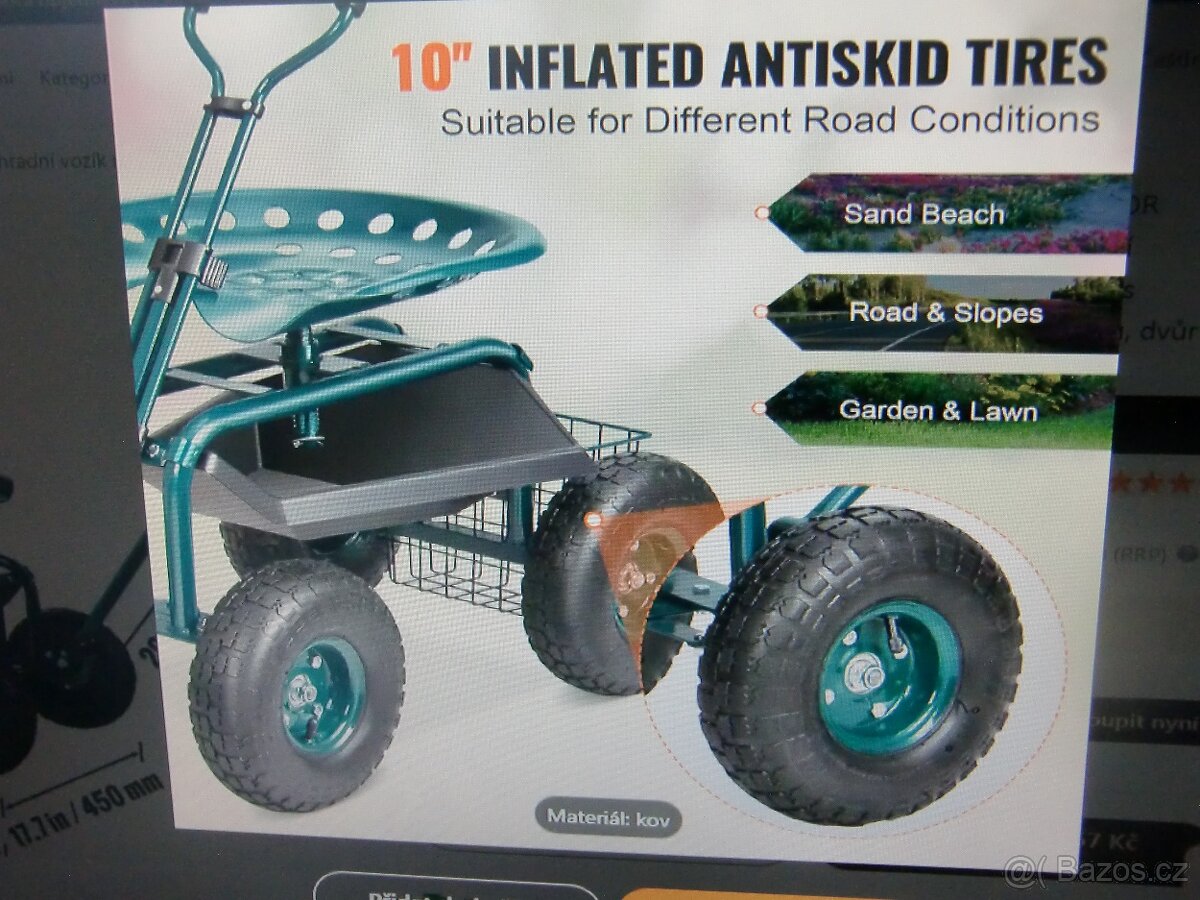 Zahradní vozík - všestranný - 7