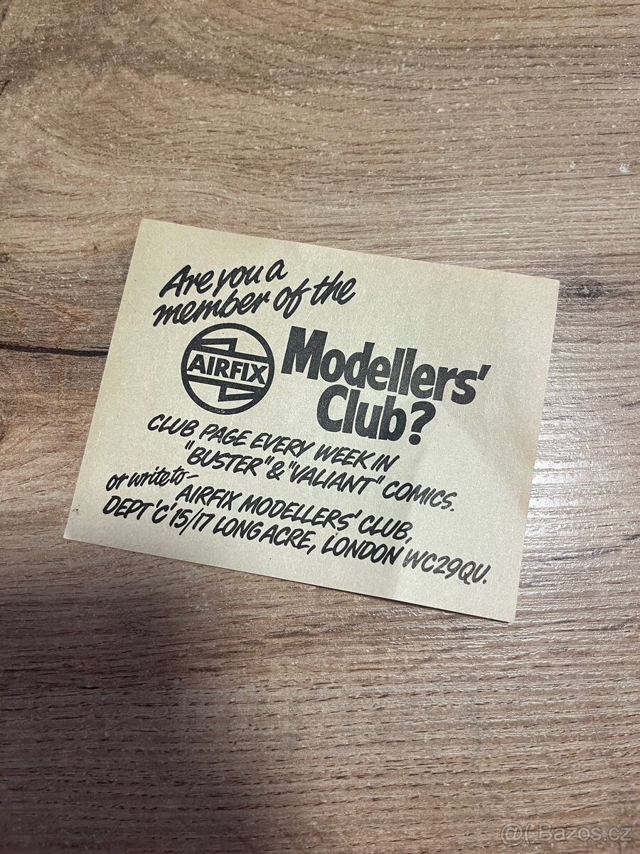 Starožitný plastový model děla 1:35 USA Airfix 1975 - 7