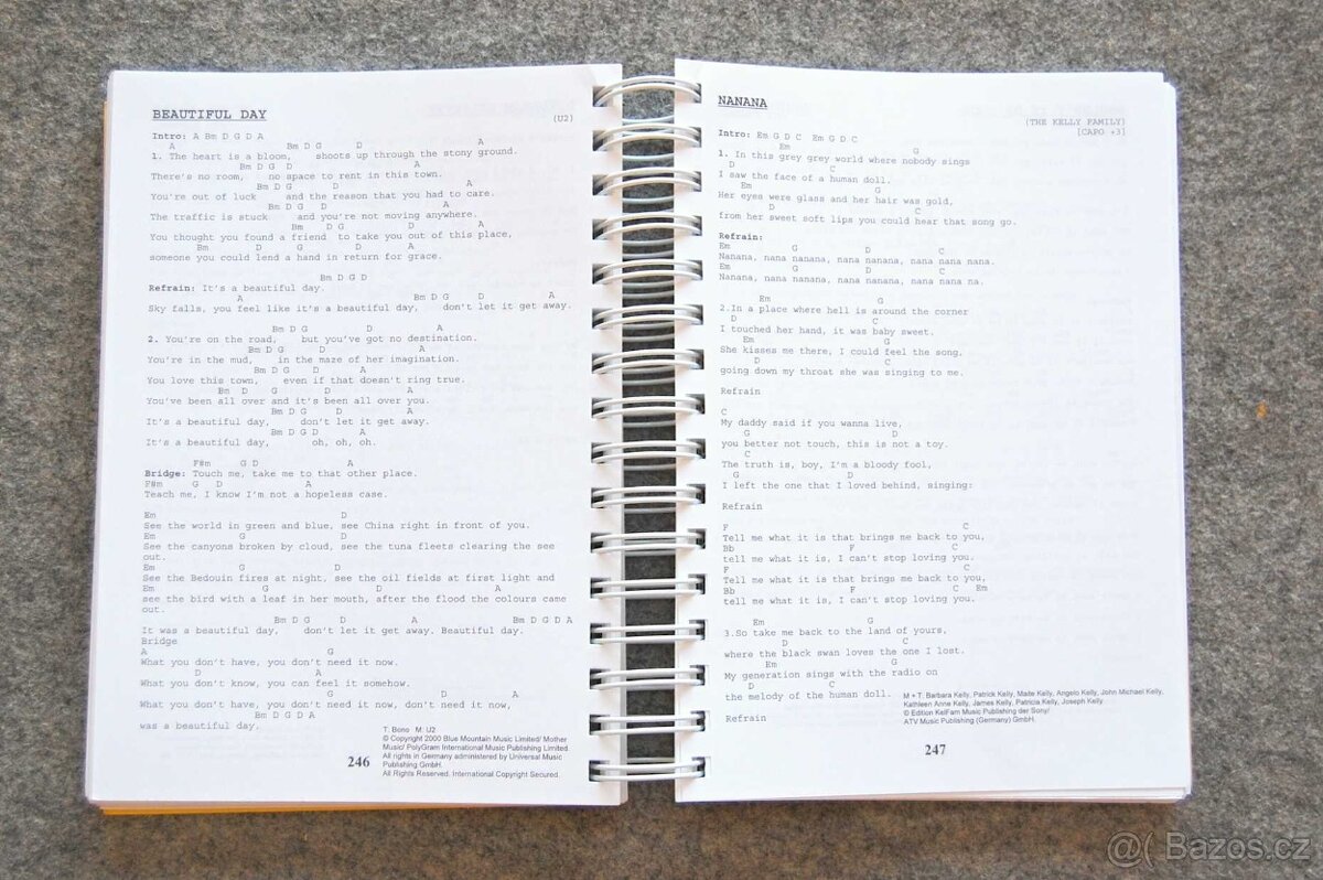 Das Ding 3 - veliký zpěvník 400 známých písniček pro kytaru - 7