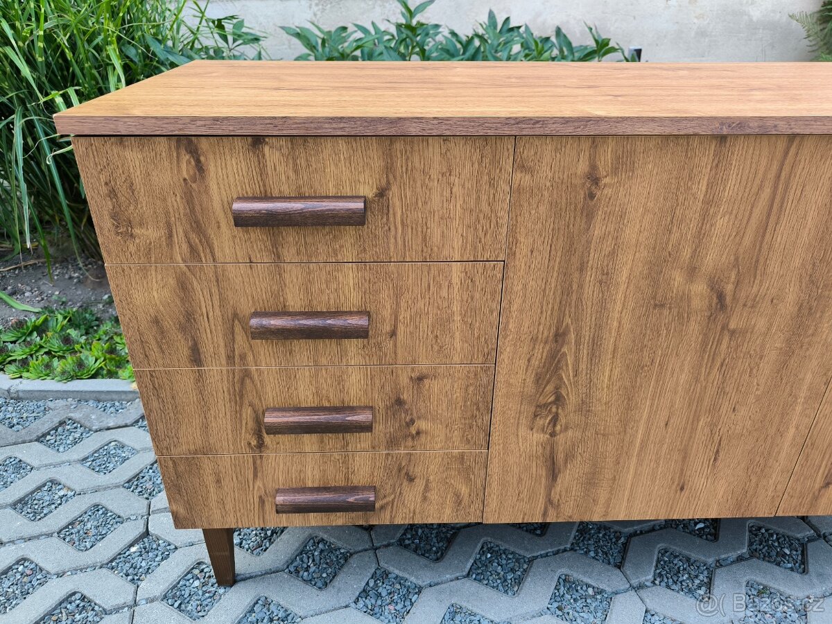 Moderní "retro" komoda, skříňka, prádelník - 7