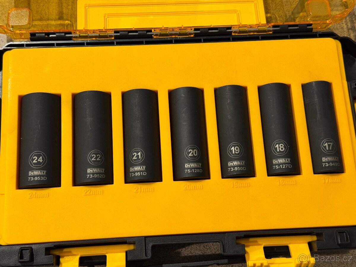 Dewalt DWMT74737-0 – 7dílná sada rázových hlavic 1/2 - 7