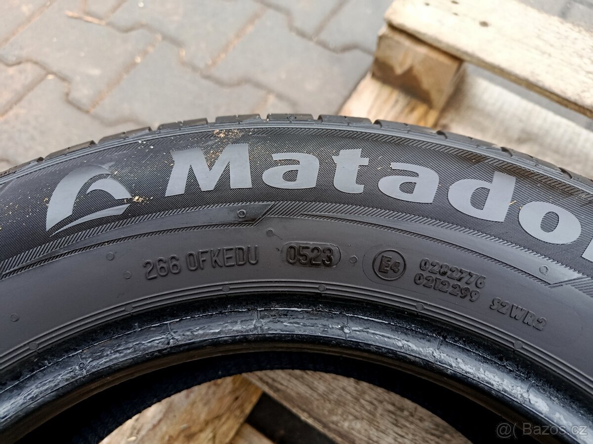 Dvě pneu 185/65/14 Matador hectorra - 7