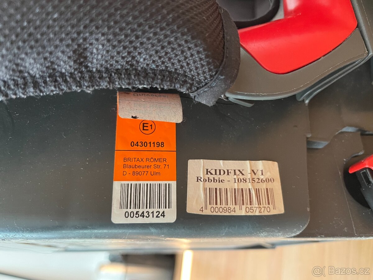 Britax Römer KIDFIX s ISOFIXEM typ V1 Robie - 7