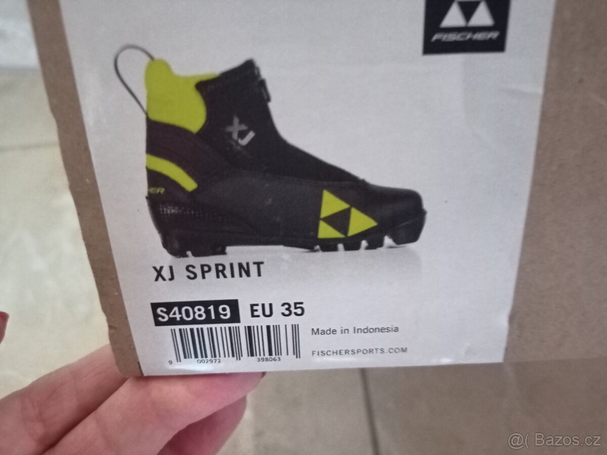 Boty na běžky dětské Fischer vel.35 - 7