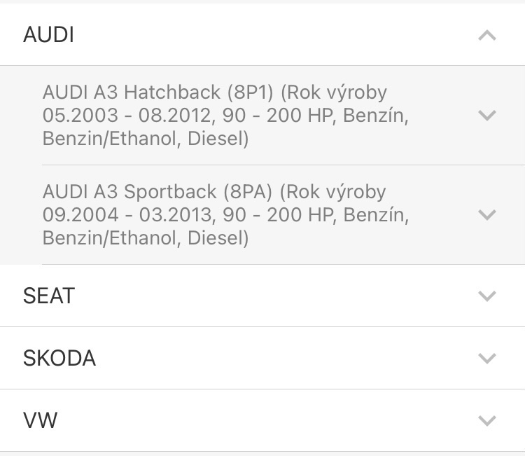 Nové kompletní zadní brzdy (kotouče + destičky) VAG group - 7