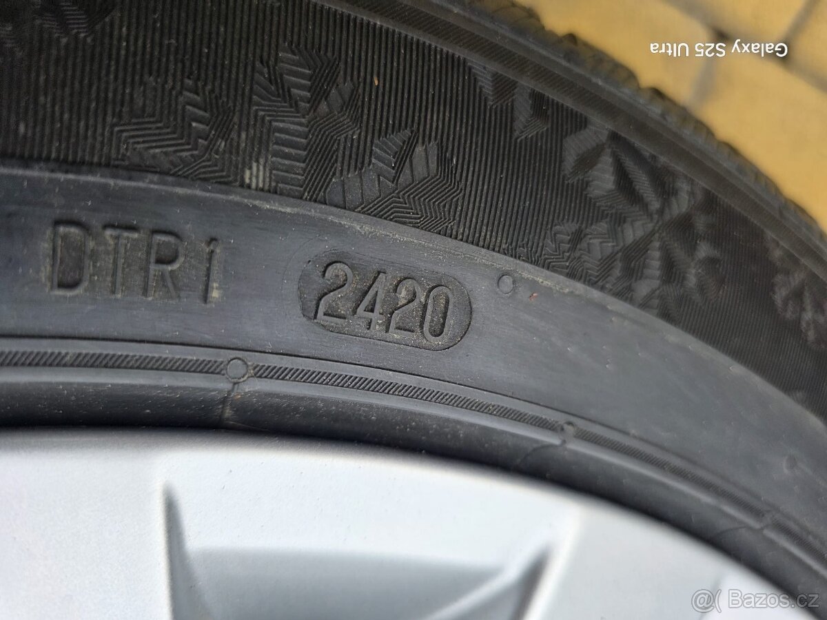 Alu kola zimní sada 5x112 17" Škoda Octavia 4 - 7