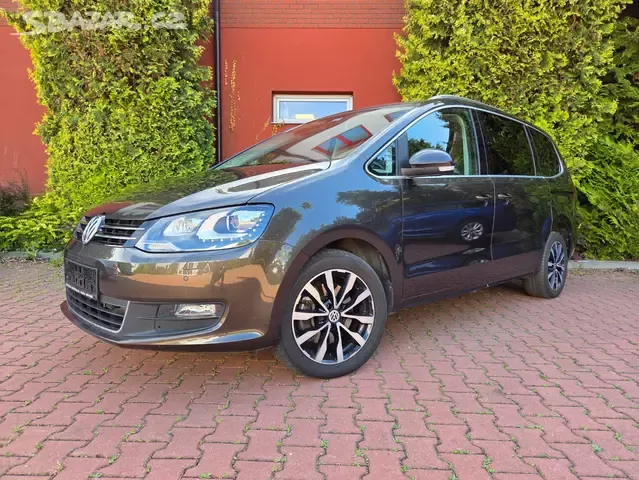 VW Sharan 2.0TDI 110kW,2015,DSG,xenon,tažné,serviska - 7