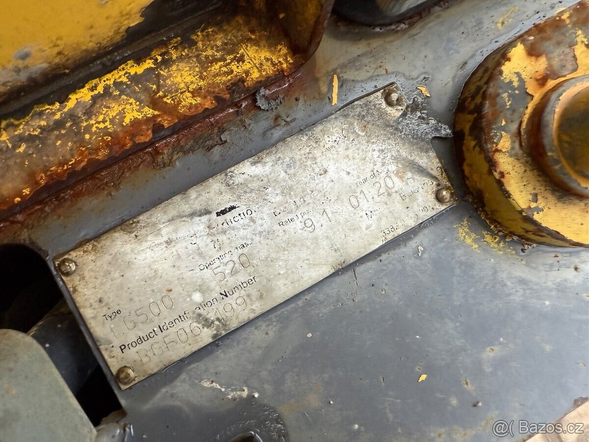 Atlas Copco LG500 reverzní deska 520kg - 7