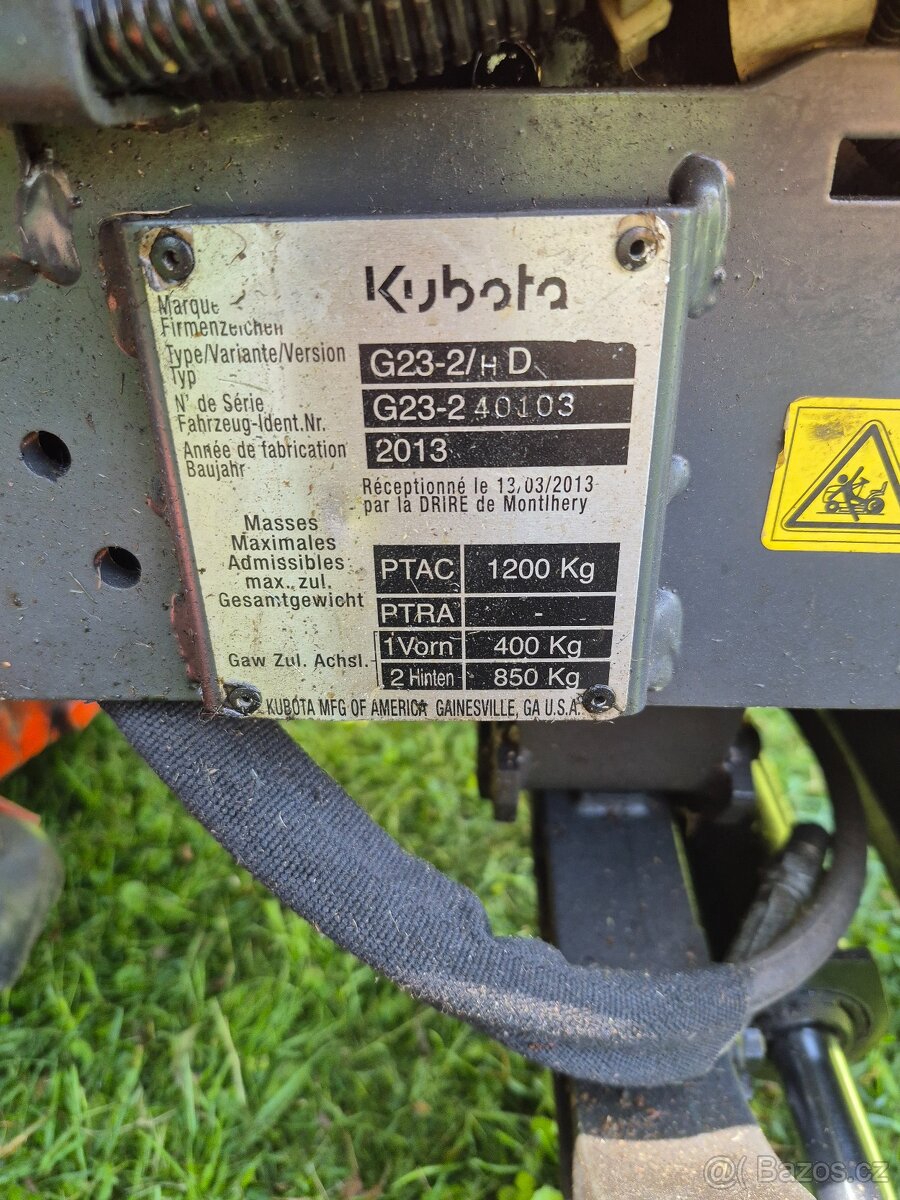 Kubota G23 - 7
