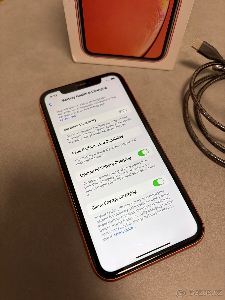 iPhone XR 64GB – Coral (A+ stav) - 7