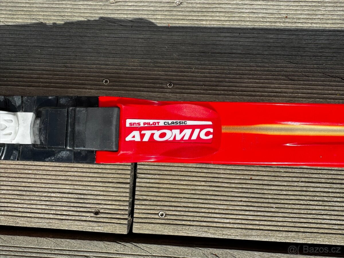 Komplet běžky Atomic 190 + 3x hůlky + mazivo a čistění - 7