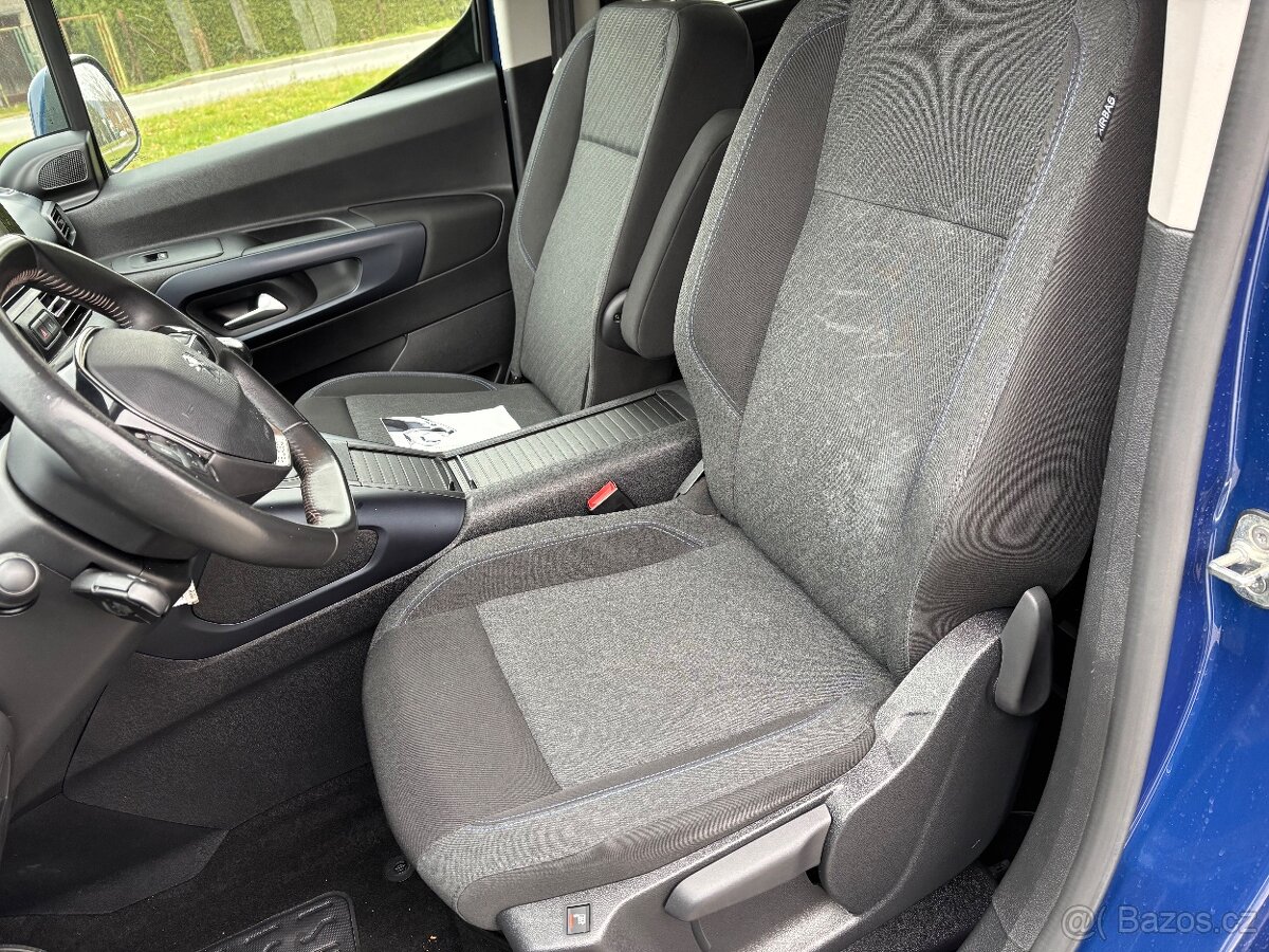 Peugeot Rifter 1.5 HDi 96kw GT line MAXI 1.Majitel - 7