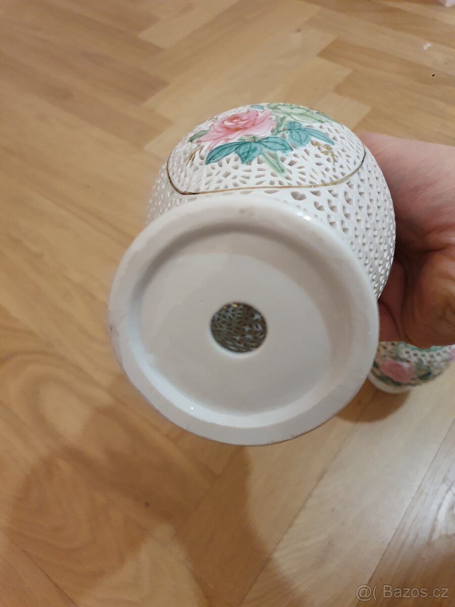 Keramika / porcelán / hrníček / talířek / lžíce - 7