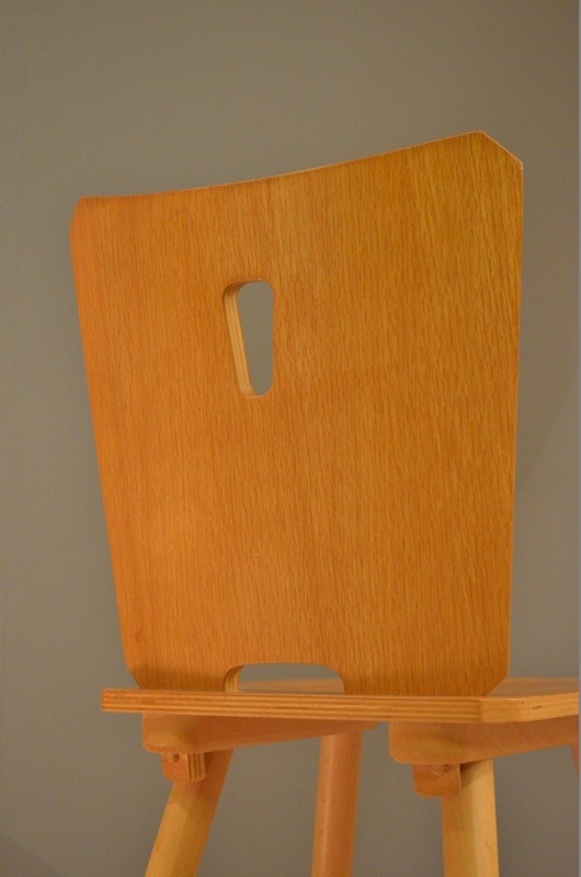 4 x masivní židle Carl Malmsten 1960 - 7