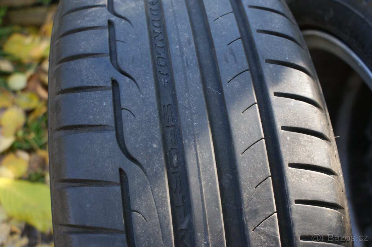 alu R17 na VW Seat Skoda Audi 5x112 pneu 215/45/17 hezká - 7