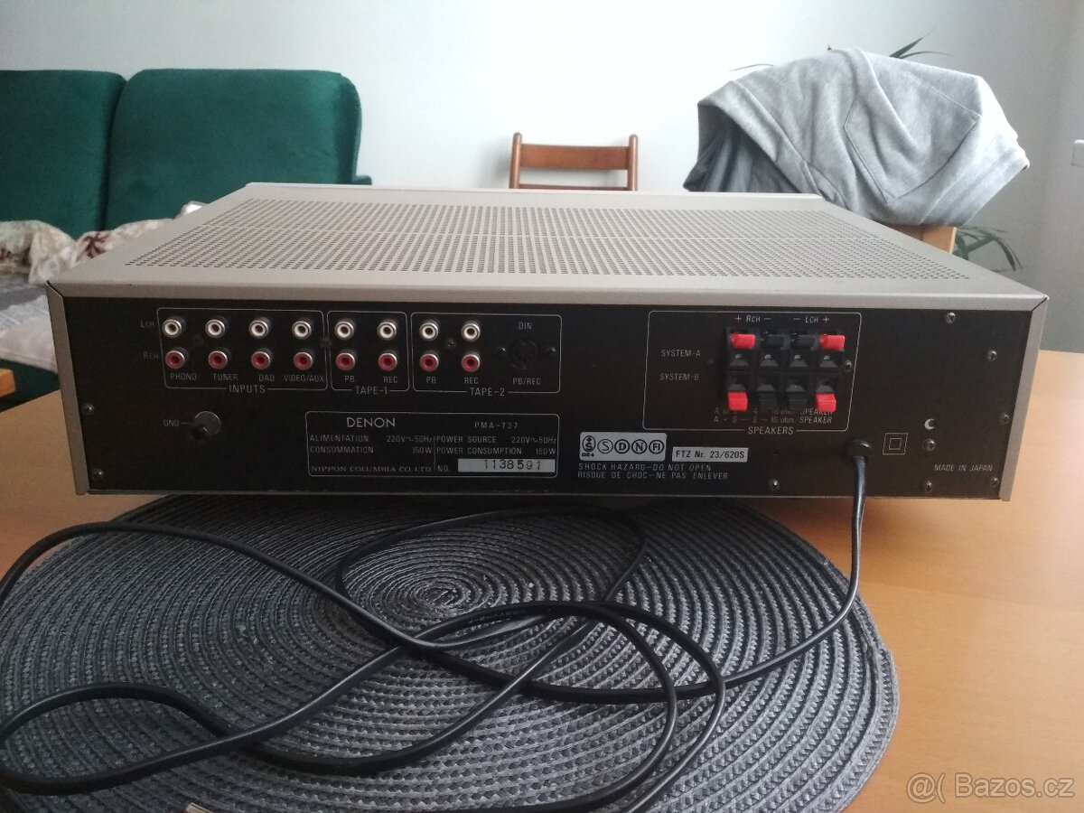 zesilovač Denon PMA-737 - 7