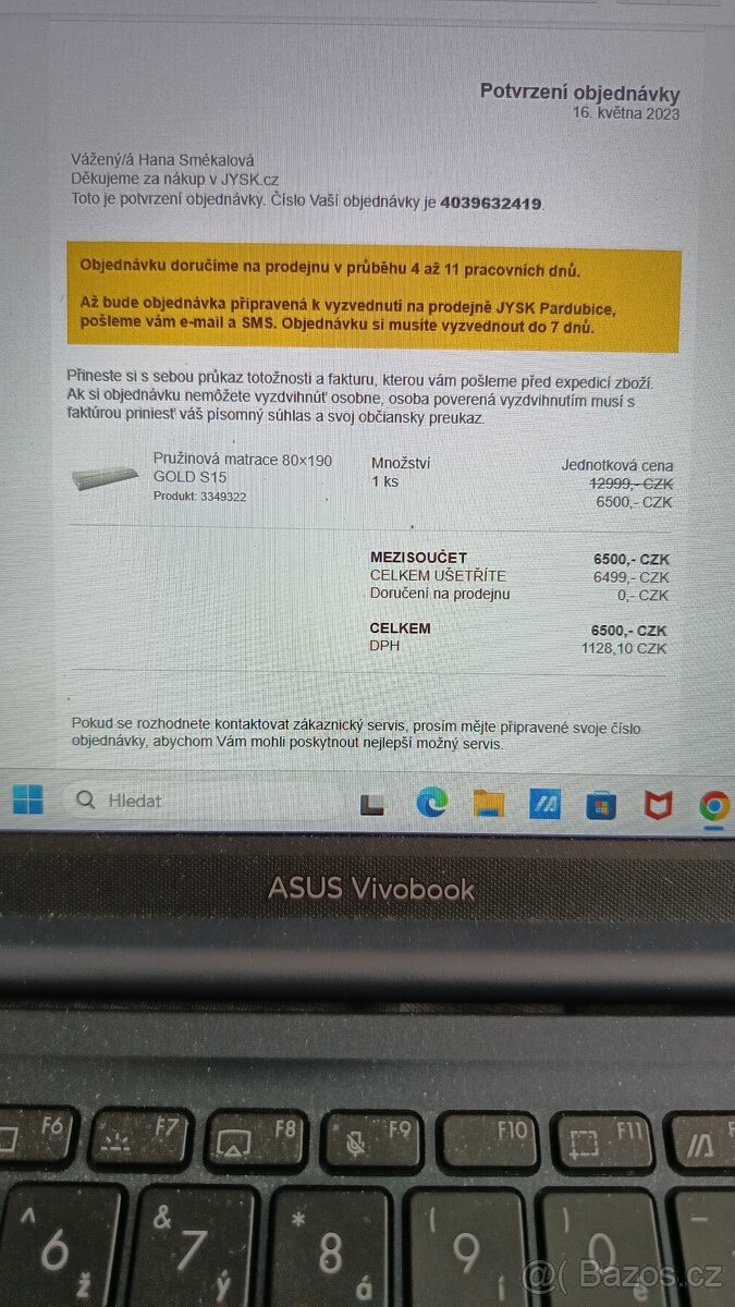 Matrace pružinová JYSK - 7