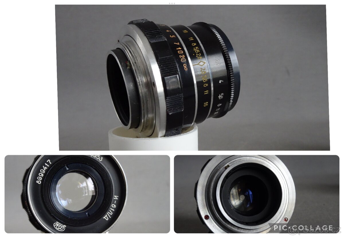 DÁLKOMĚRNÝ- FED-4 + OBĚKTIV A BRAŠNU - 7