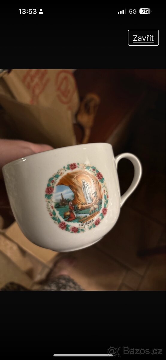 Retro Různé Hrnky, hrnecky Sklenicky a misky 10-50 Kč za kus - 7