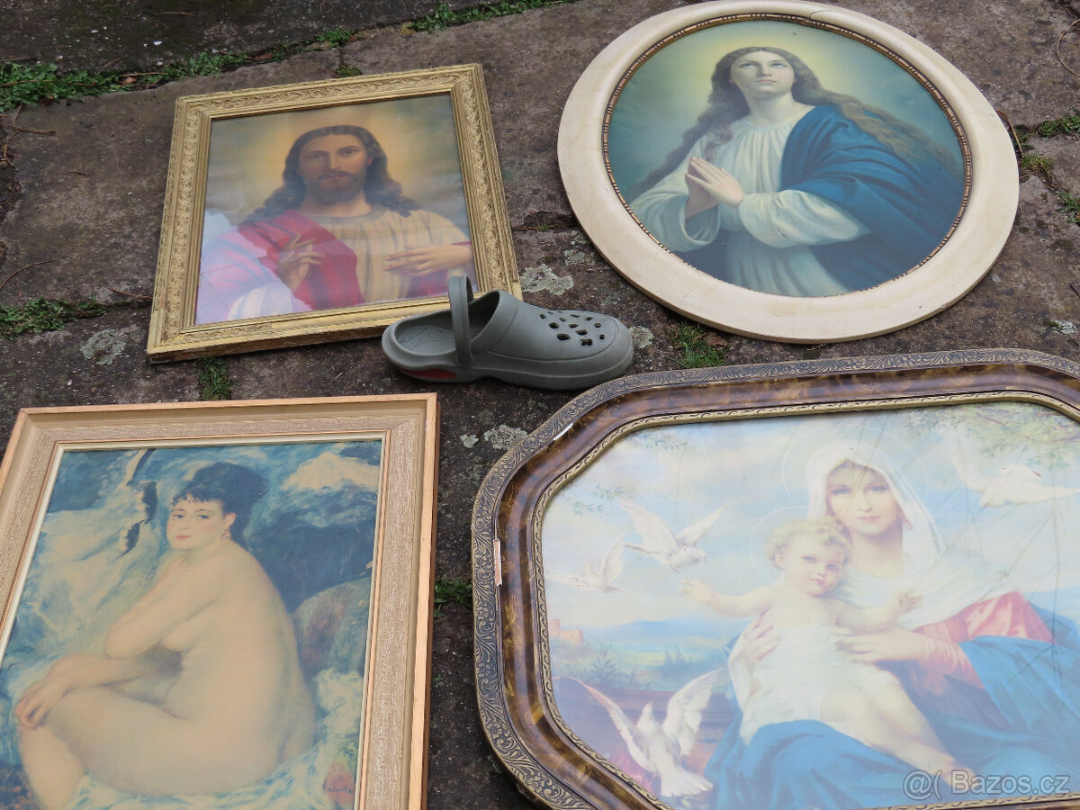 Obrazy-tisk, rámy. - 7