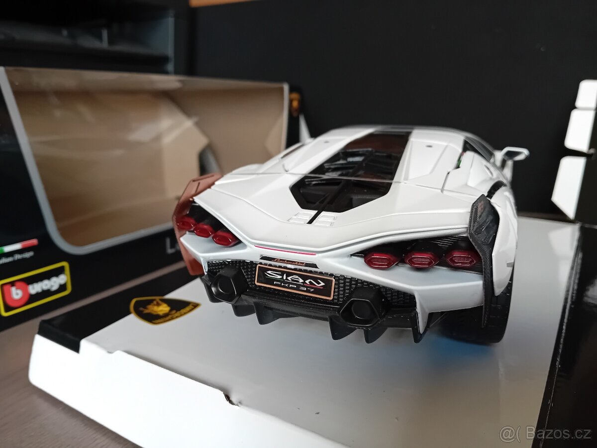 Lamborghini a Bugatti 1:18 Burago - 7