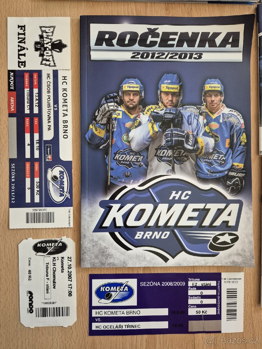 Programy utkání "HC KOMETA BRNO" - 7