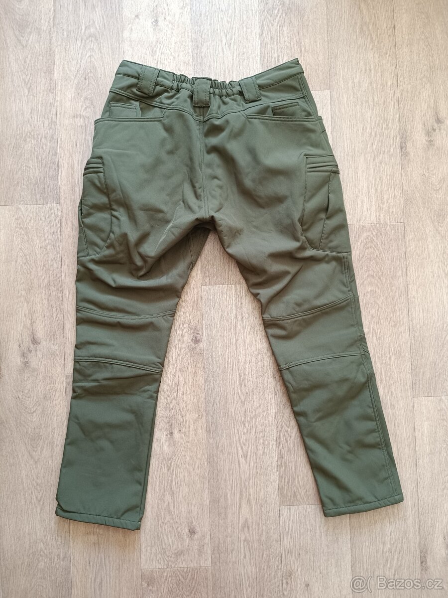 Pánská softshellová souprava (khaki) - 7