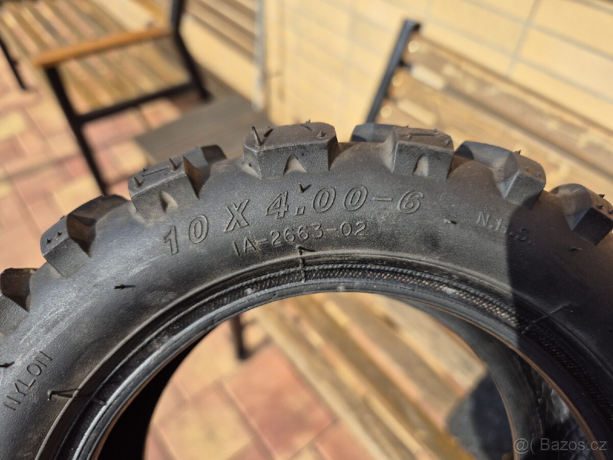 Pneu 10×4,00-6/el.koloběžka - 7