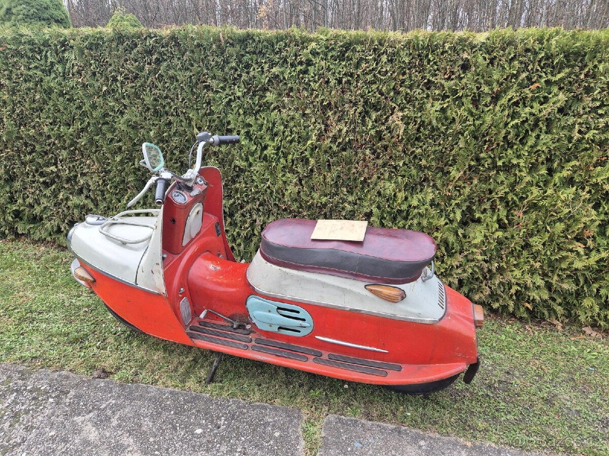 Skutr cz 175 typ 502 prase r.v. 1961. - 7