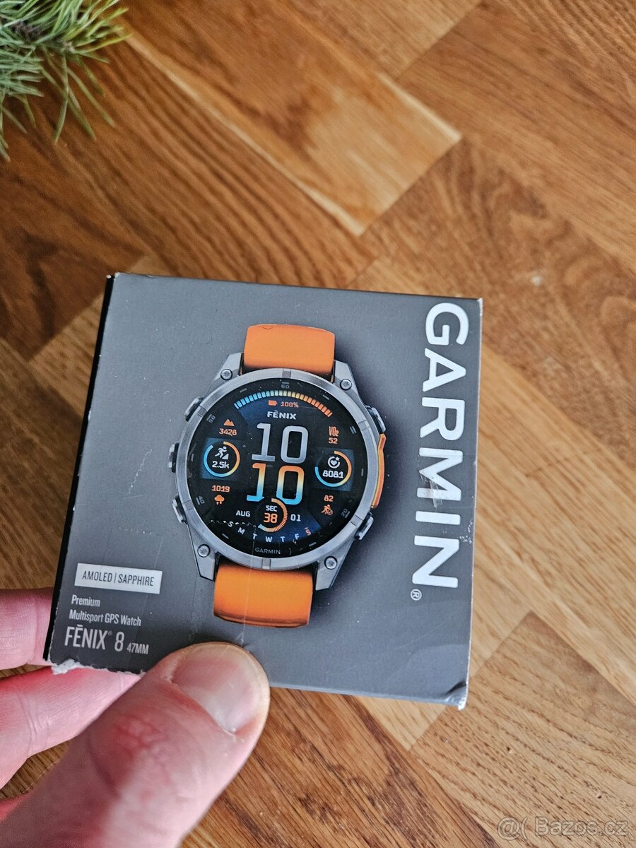 Garmin Fenix 8 47mm Saffire + Titan - 7