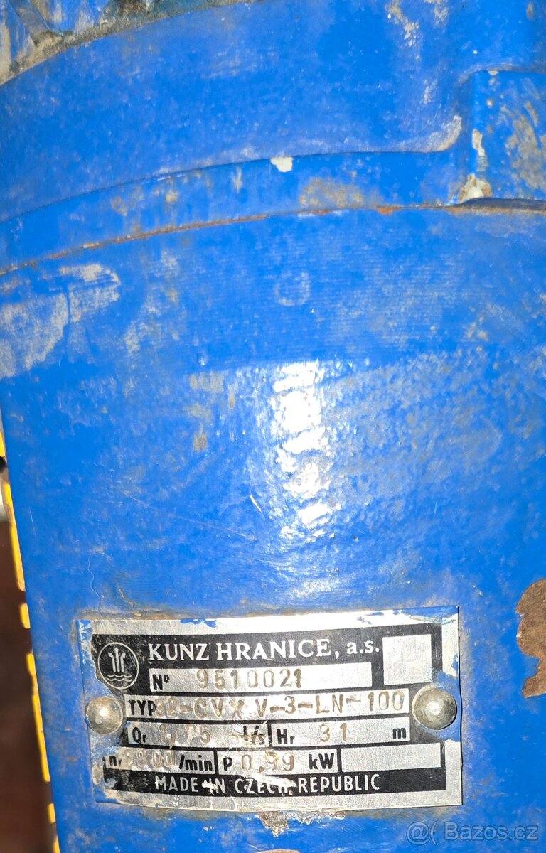 Čerpadlo, motor, nádrž - funkční - 7