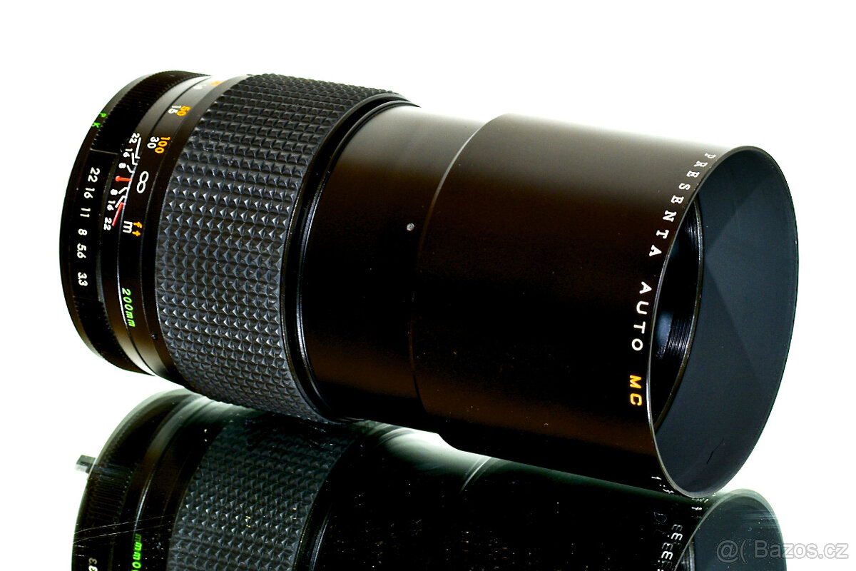 Presenta MC 3,3/200mm Pentax PK TOP STAV - 7