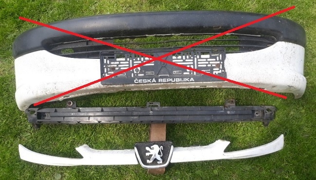 Peugeot 206 r. 2000 bílý 5dv. - díly - 7