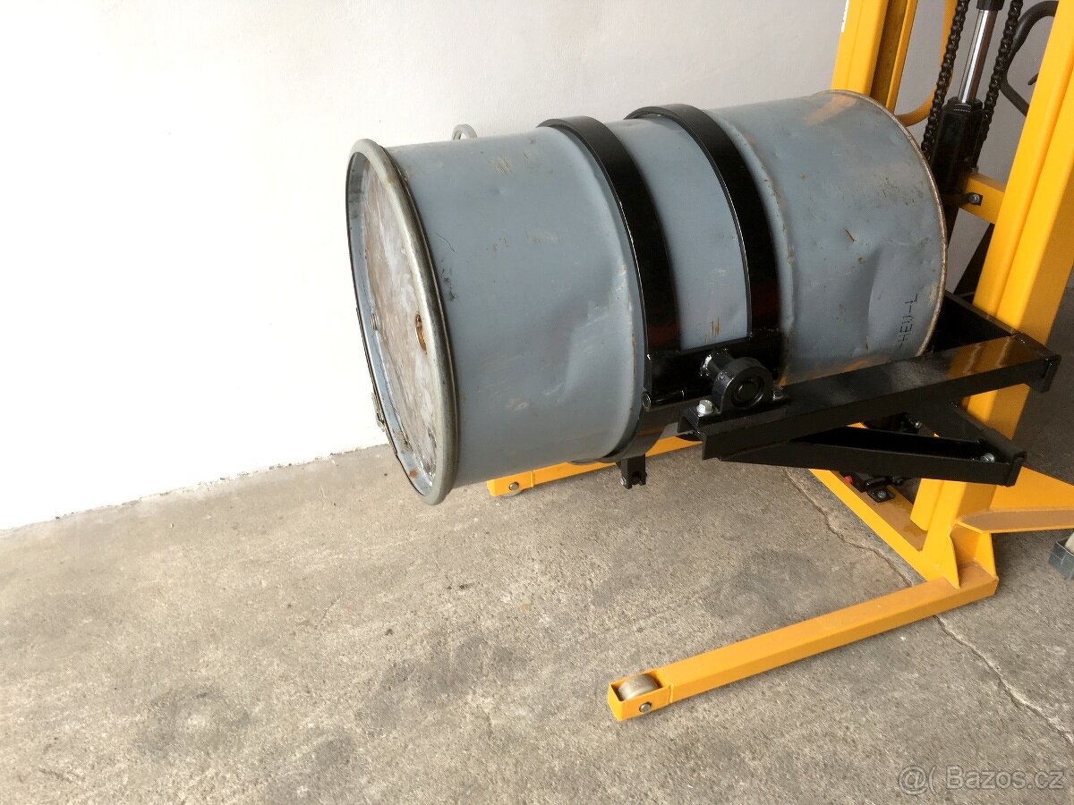Ruční vysokozdvižný vozík na sudy - 7