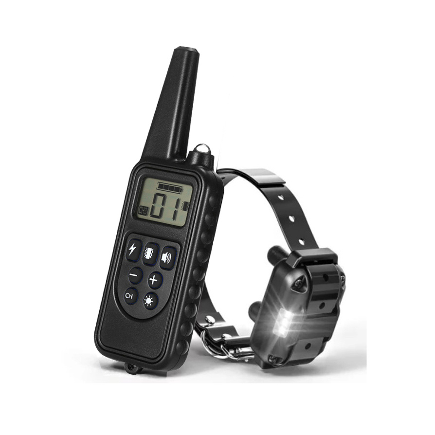 NOVÝ MODEL Patpet 776 - Elektrický výcvikový obojek pro psa - 7