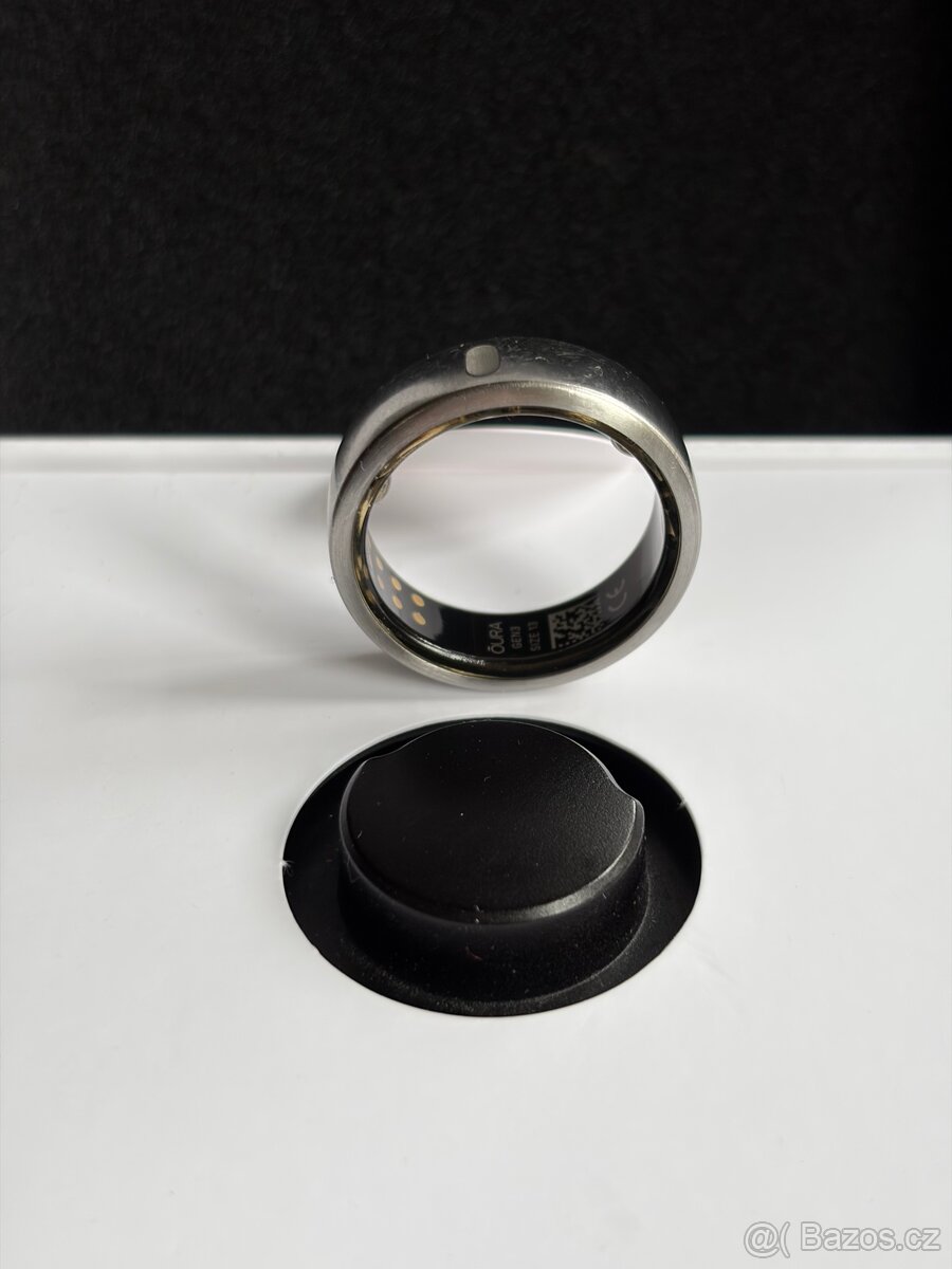 Prodám Oura Ring Gen3 Horizon Brushed Titanium vel. 13 - 7