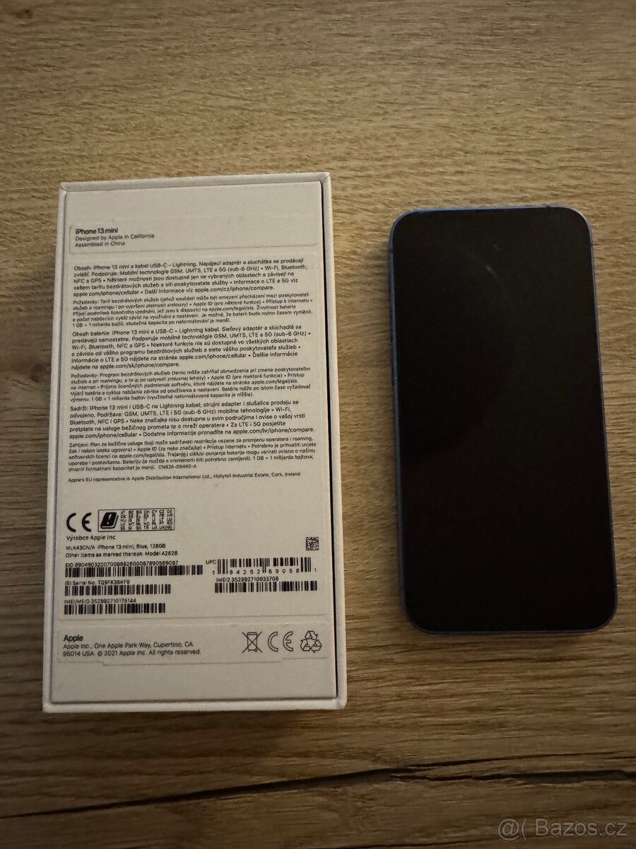 iPhone 13 mini 128gb modrý - 7