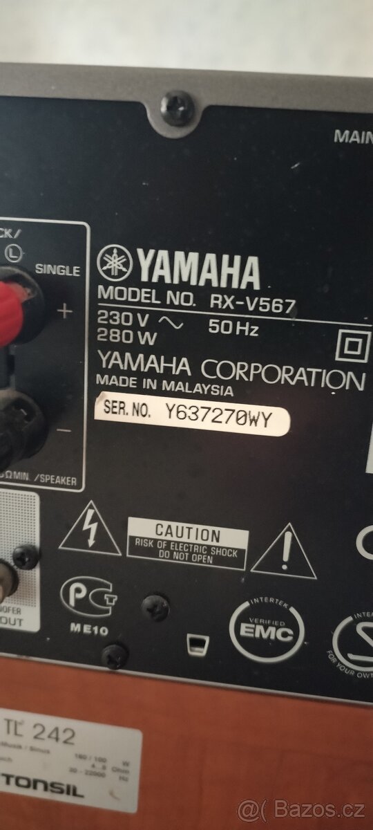 Repro Tonsil+ Zesilovac Yamaha - 7