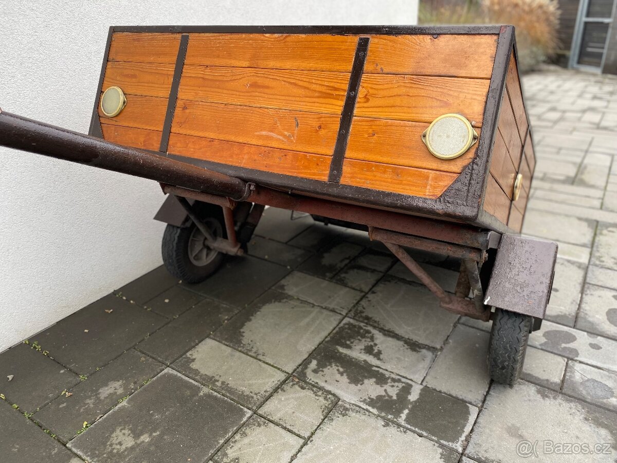 Přívěsný vozík, vlek, přívěs - NOVÁ STK - 7
