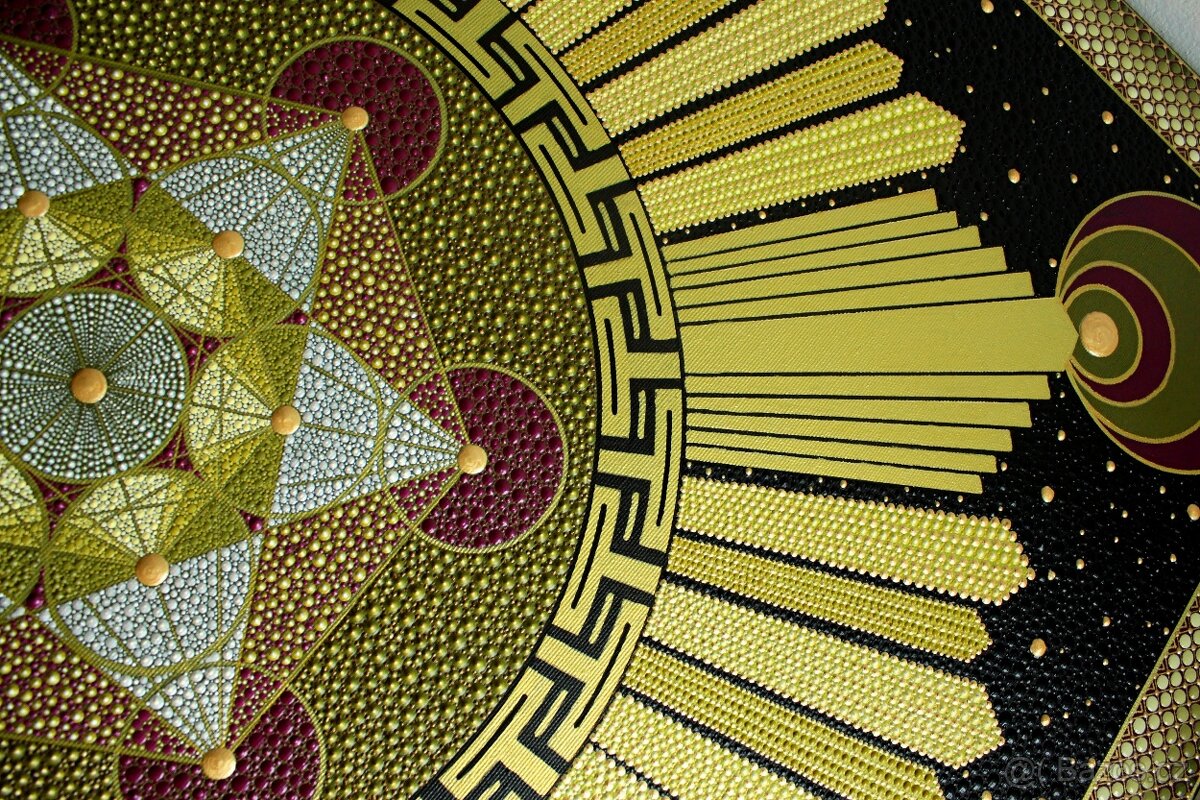 Mezi Vesmírem a Zemí 80x80 cm - 7