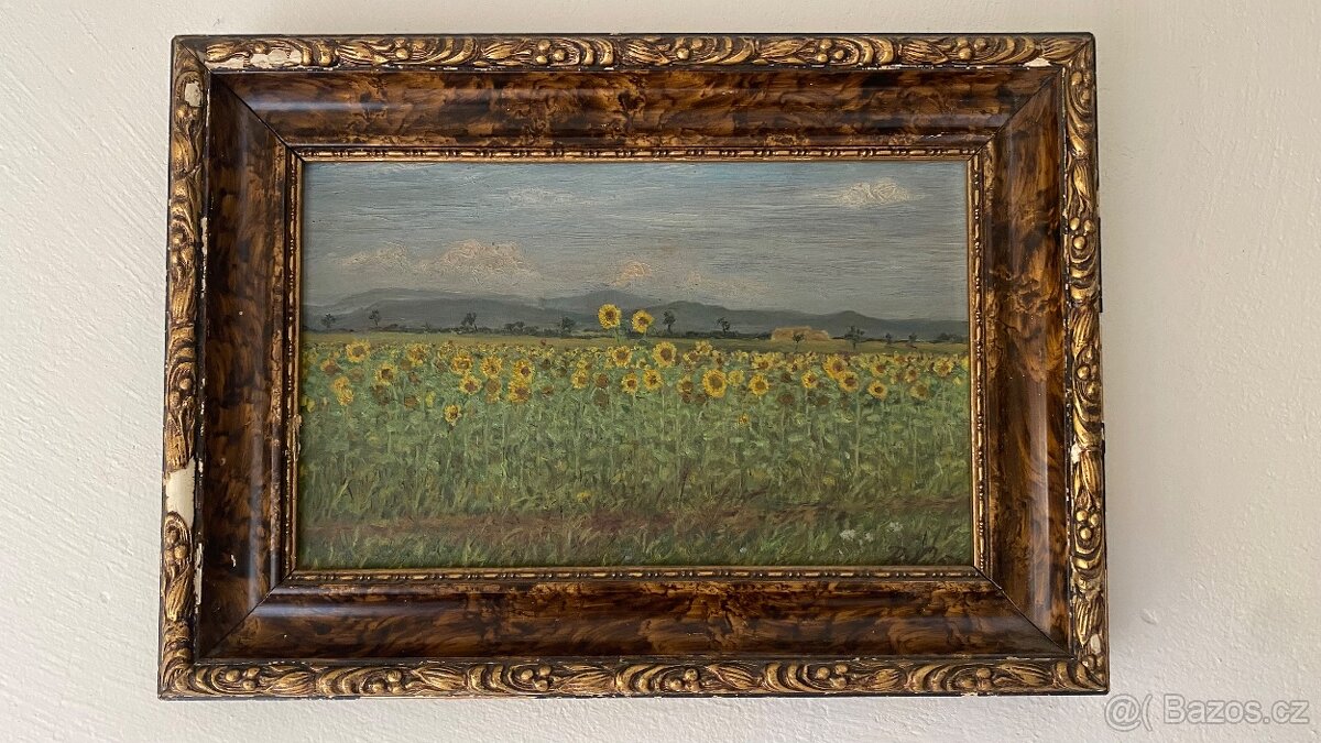 Starý malovaný obraz.. - 7