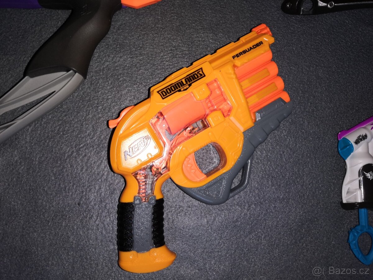 Zbraně nerf rebelle, nerf doomlands, naboje, terče - 7