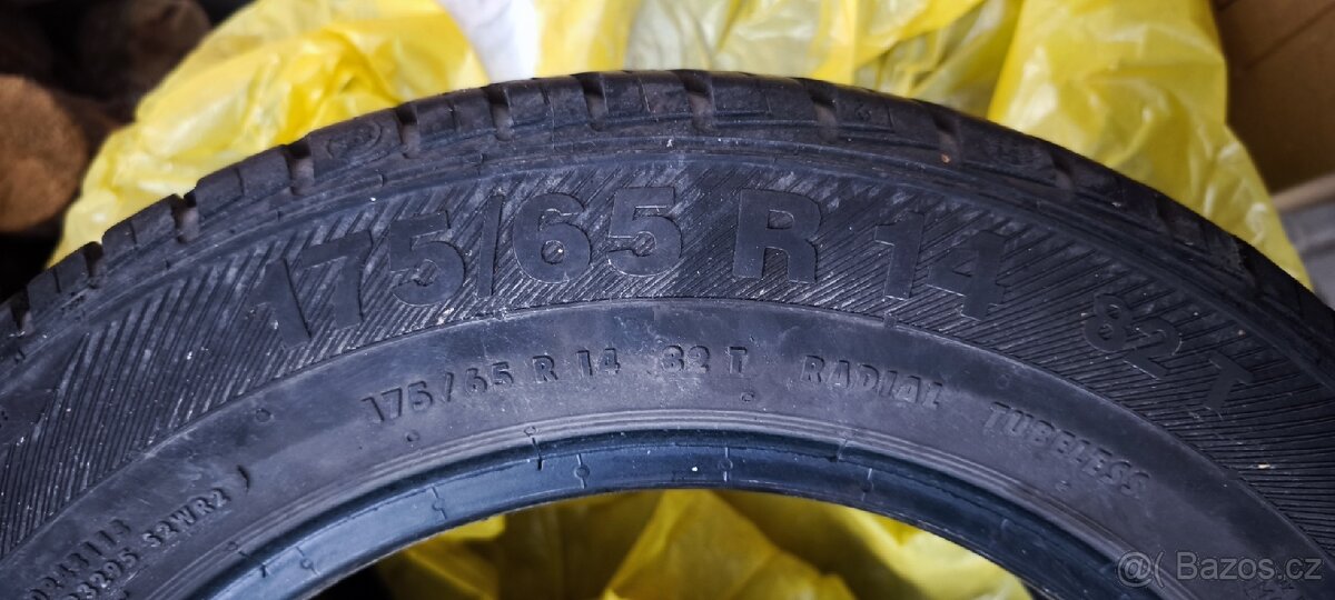 Prodám zimni pneu na discich toyota yaris 20025 - 7