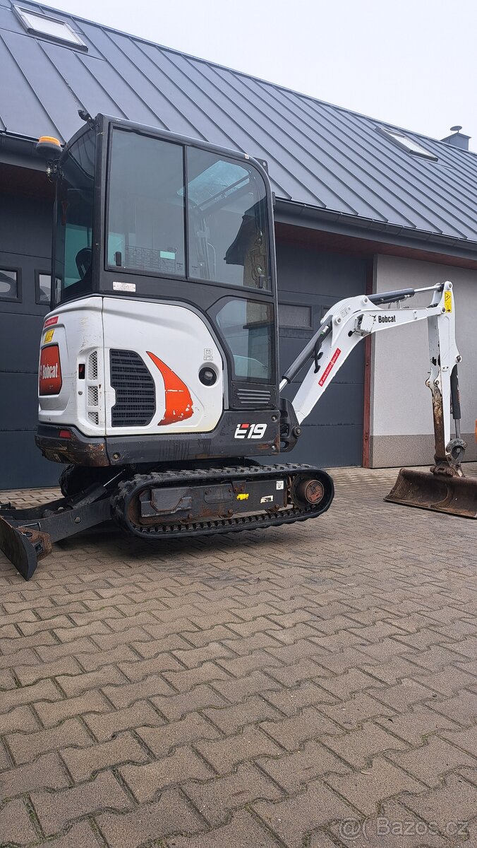 Minibagr Bobcat E19, 2023 r.v. Motor Kubota, 1885kg - 7