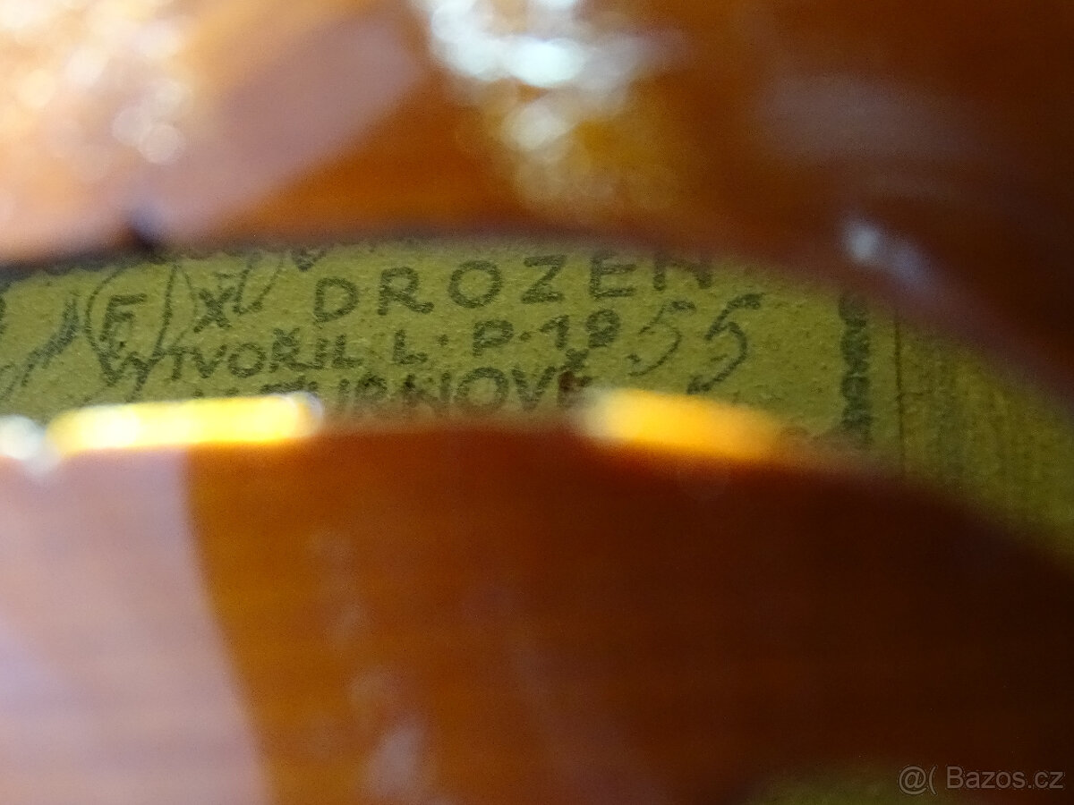 4/4 housle FRANTIŠEK XAVER DROZEN 1955 - 7