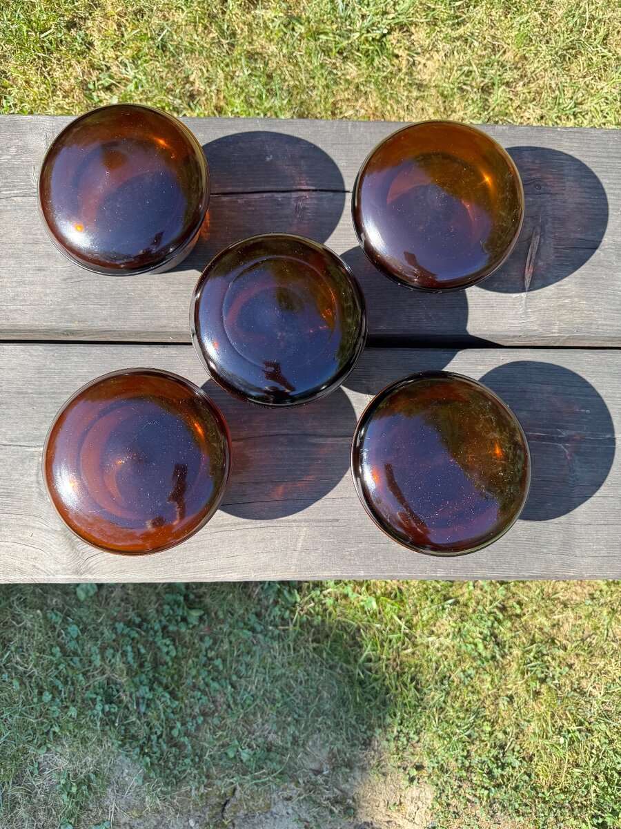 Velká skleněná lékárnická nebo skladovací dóza. - 7