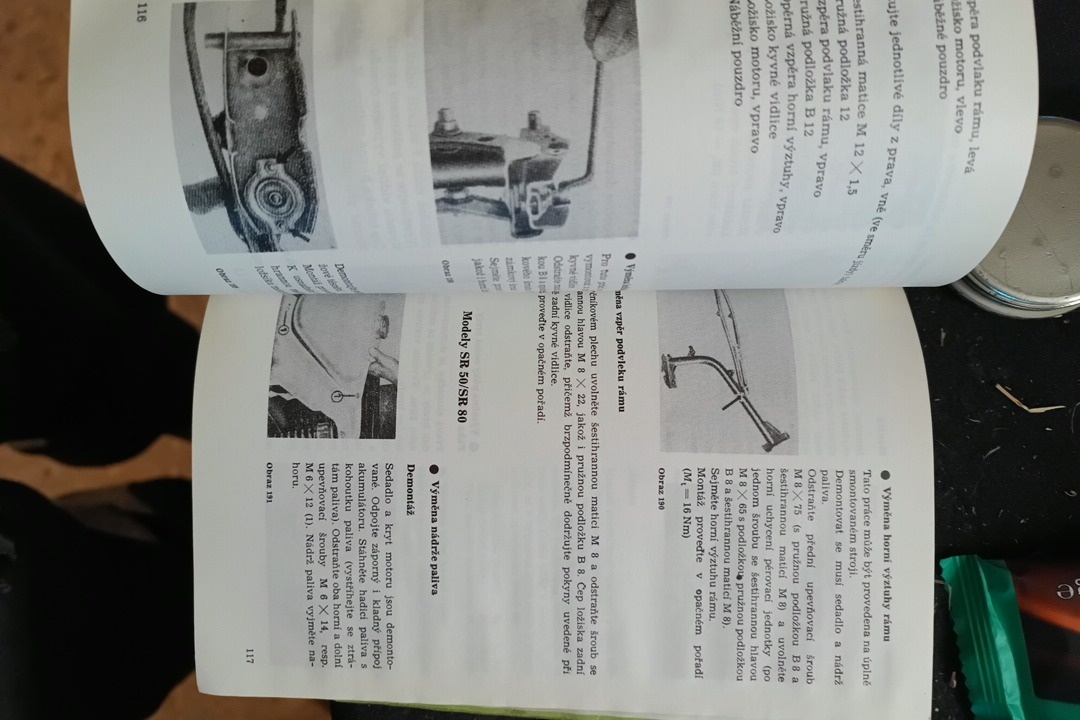 Dílenská příručka,seznam náhradních dílů - 7