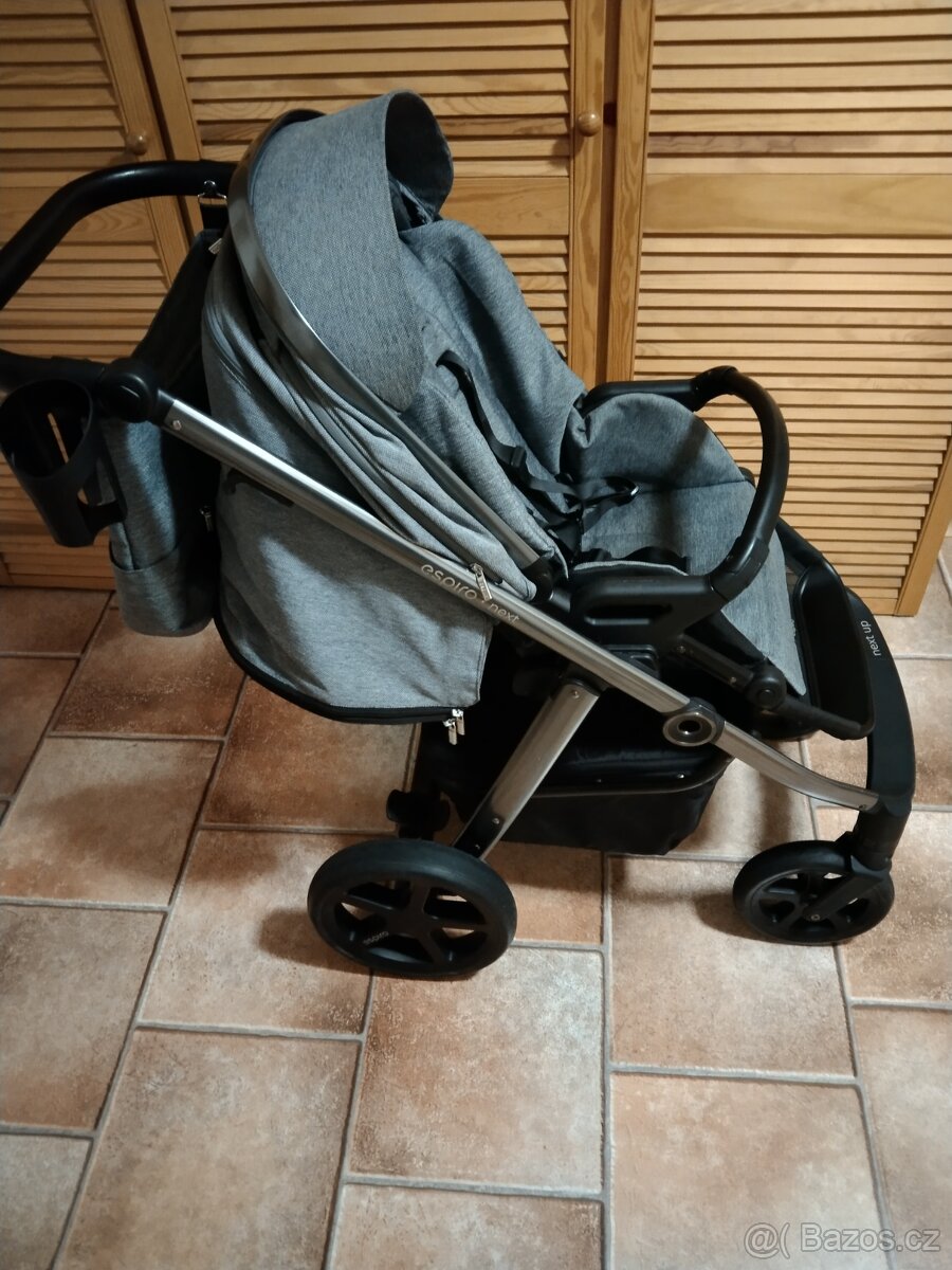 Kočárek Espiro Next Up Chrome 607 Gray Shades - 7